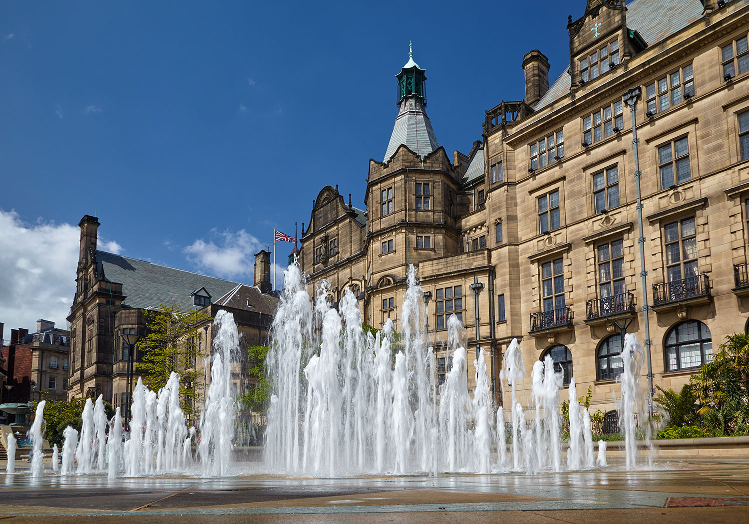 An image of Sheffield city centre.